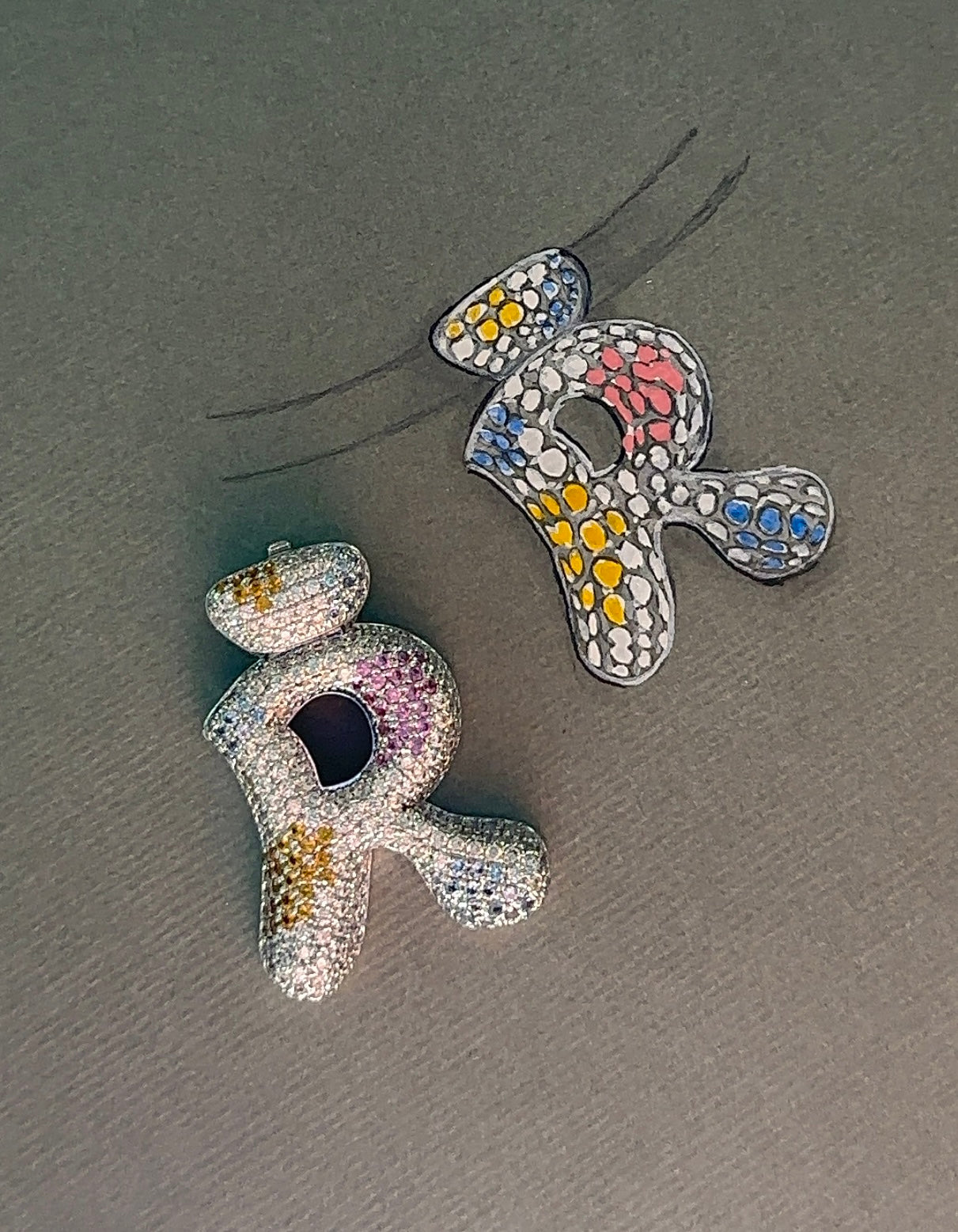 Summer Pave pendant
